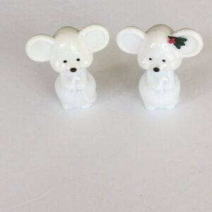 Two Vintage Rare Avon Cologne Bottles. One is missing the flower on its ear.